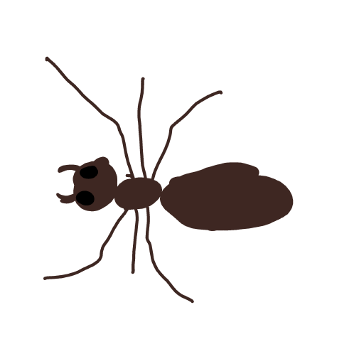Ant drawing by Guardianoflives