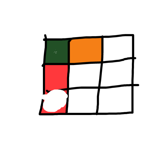 Rubik's Cube drawing by butter