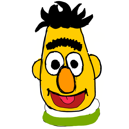 Bert drawing by manders
