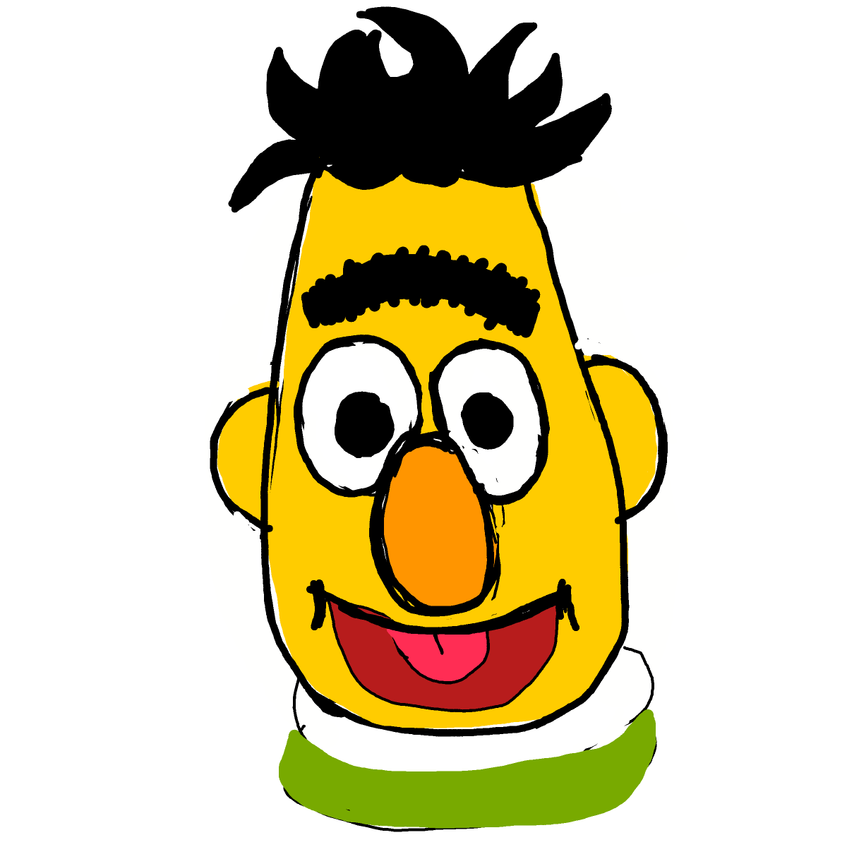 Bert drawing by manders