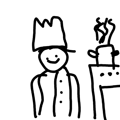 Chef drawing by clay-dawn-ace