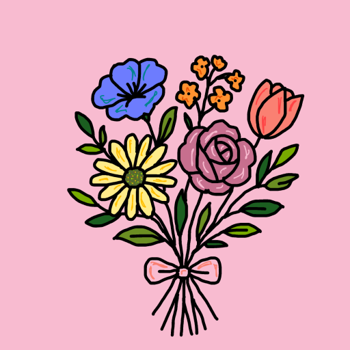 Bouquet drawing by monthra
