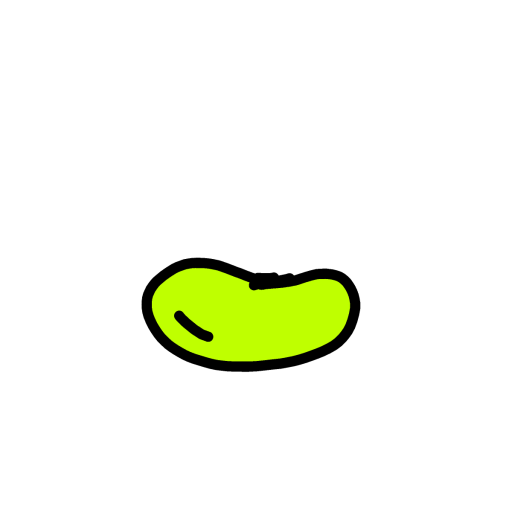 Jellybean drawing by sonic-bold-major