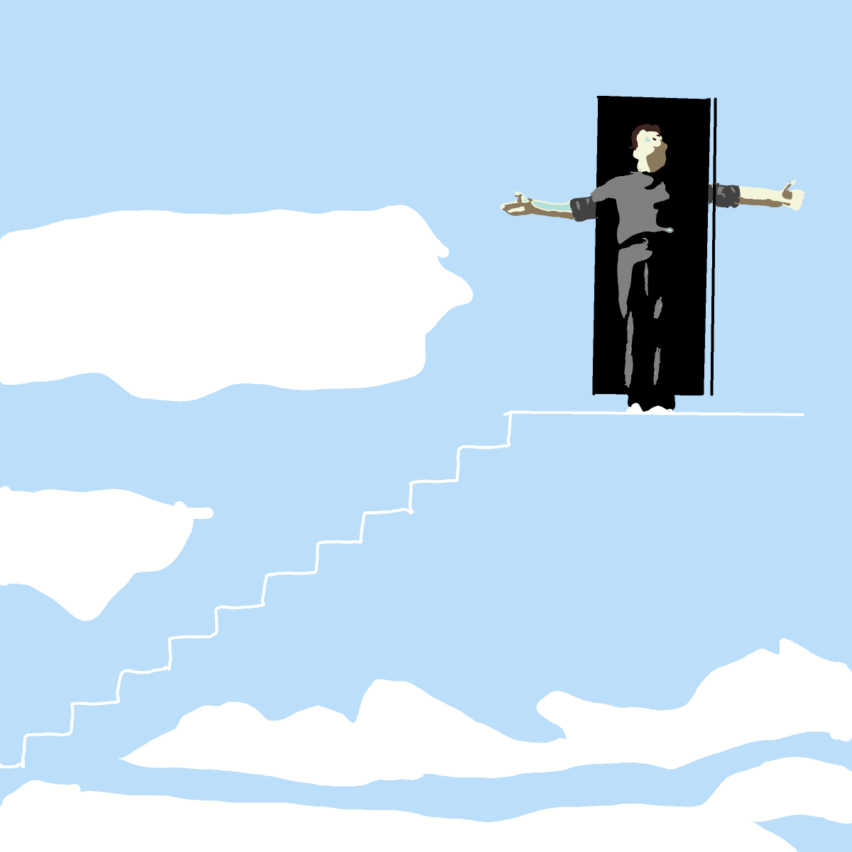Truman Show drawing by Guardianoflives