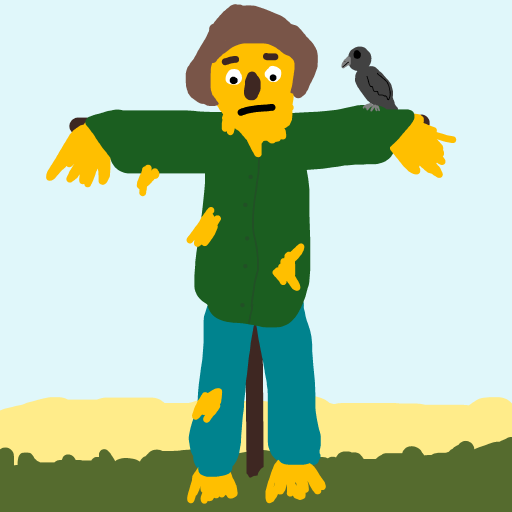 Scarecrow drawing by jashezilla