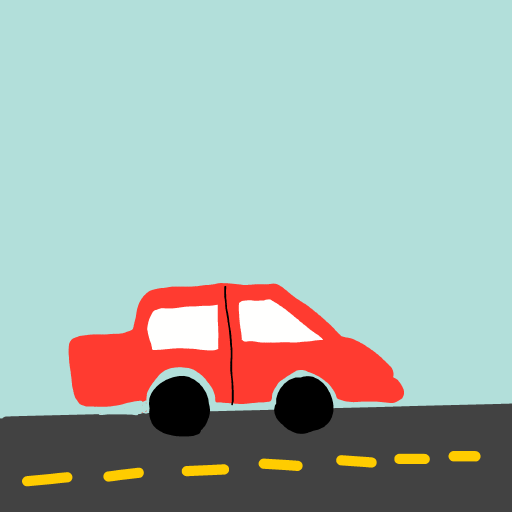 Car drawing by mjolnirbear