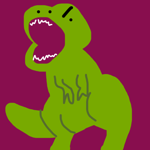 T-Rex drawing by knoxy