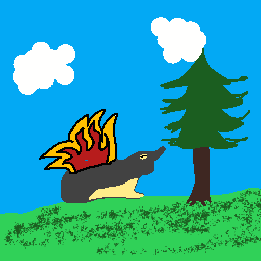 Cyndaquil drawing by pancakes palette