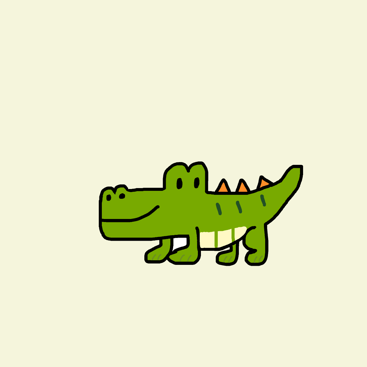 Crocodile drawing by theduchess
