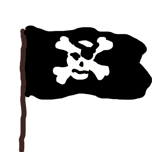 Jolly Roger drawing by base-just-king