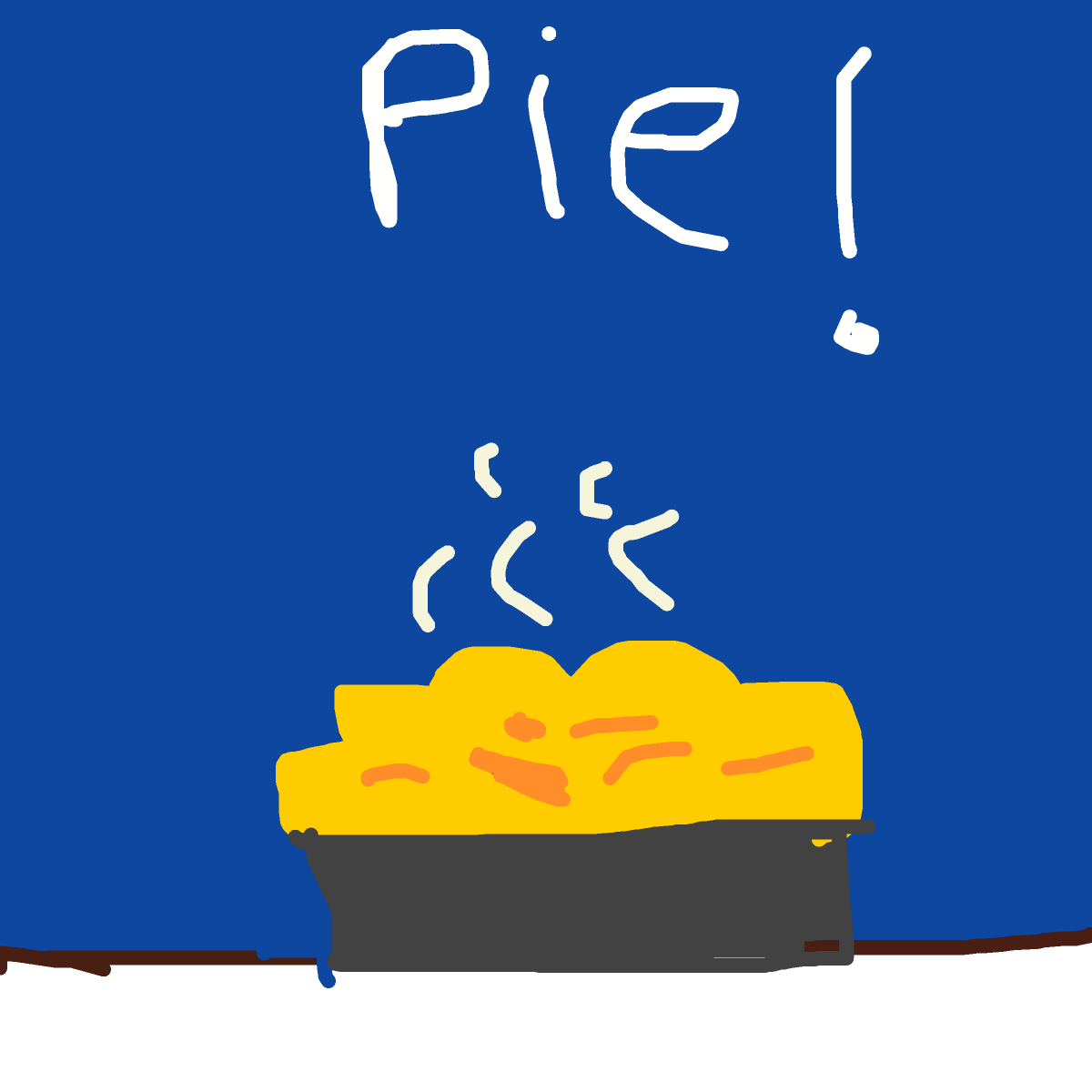 Pie drawing by super-ivory-carve
