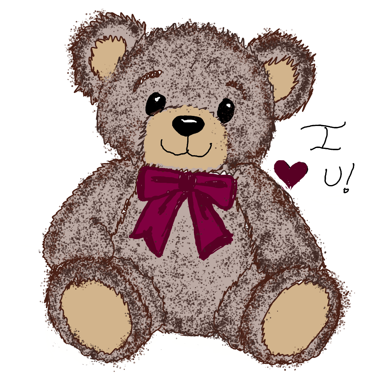 Teddy Bear drawing by manders