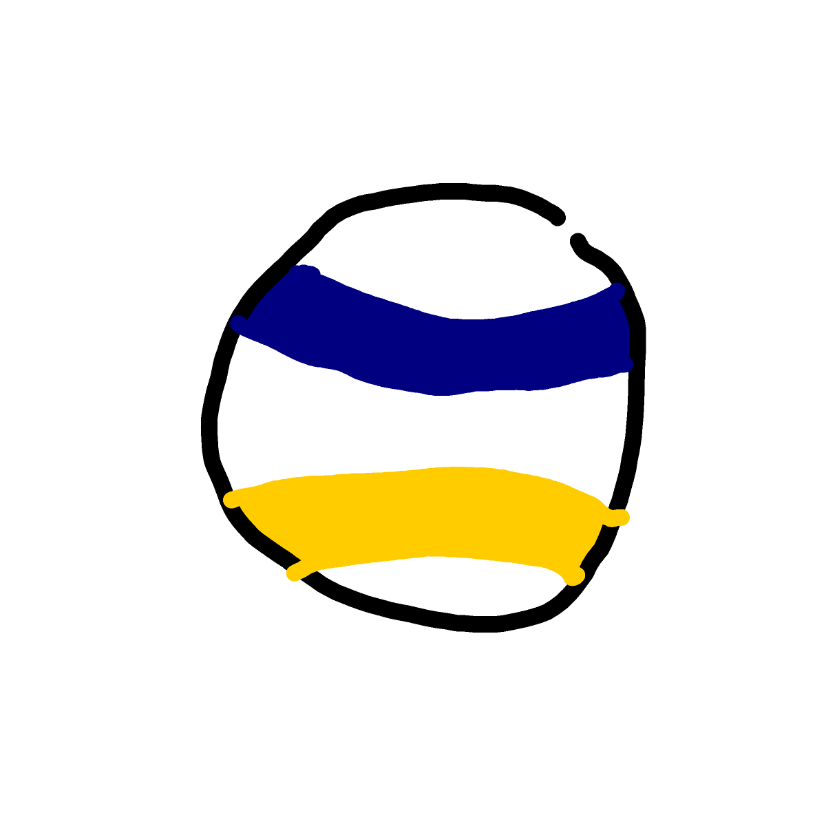 Beach Ball drawing by open-mega-crown