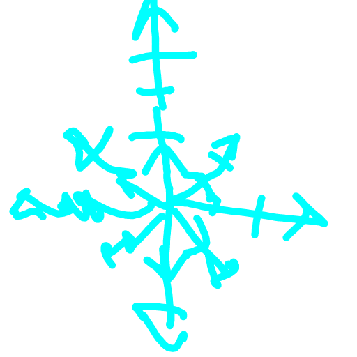 Snowflake drawing by Timmie