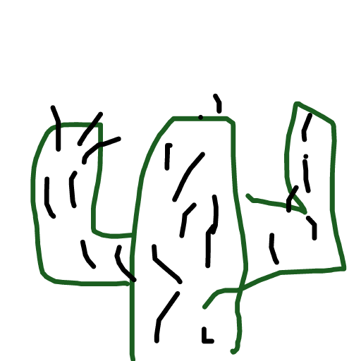 Cactus drawing by dawn-omega-bard
