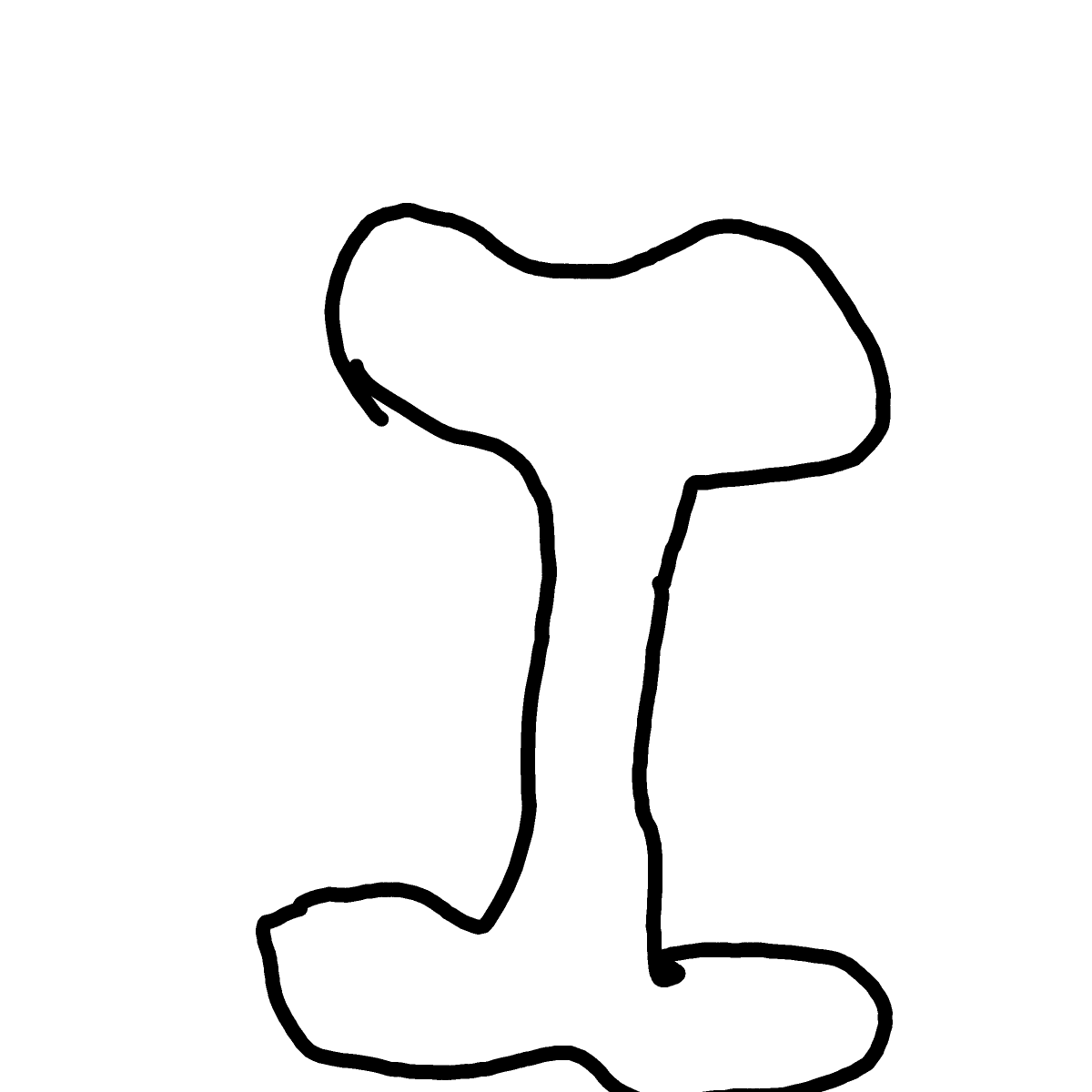 Bone drawing by cream-live-style