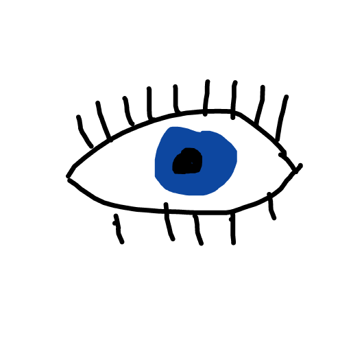 Eyeball drawing by hard-amber-void