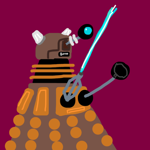 Dalek drawing by knoxy