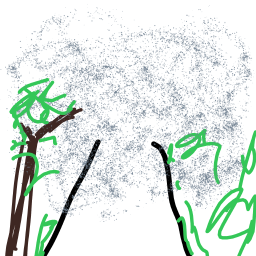 Fog drawing by XP5D