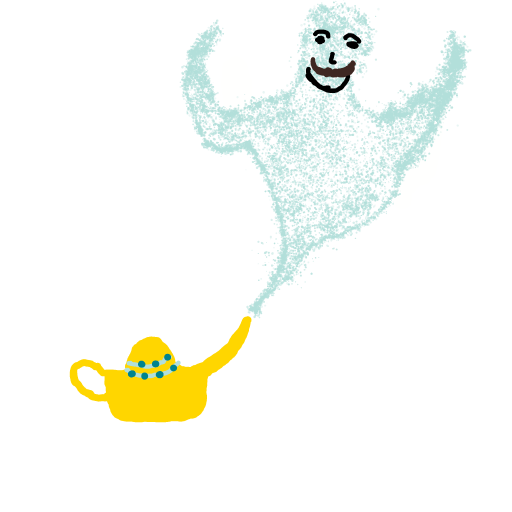 Genie drawing by godor