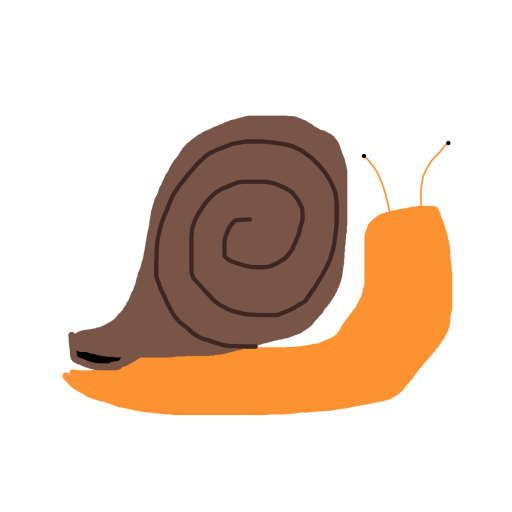 Snail drawing by noble-delta-ninja