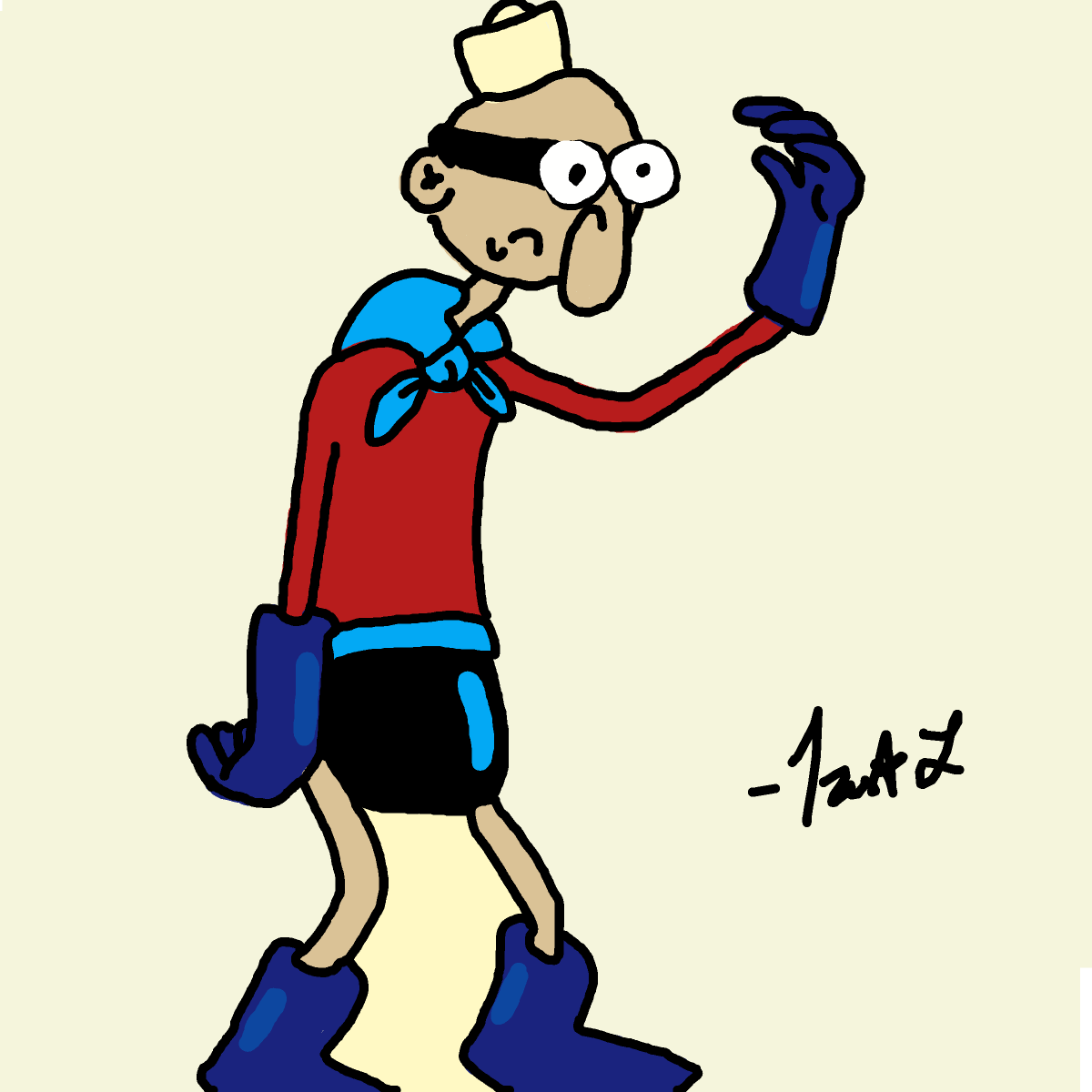 Barnacle Boy drawing by tris - art _ wow