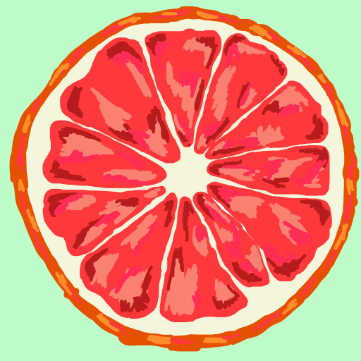 Grapefruit drawing by monthra