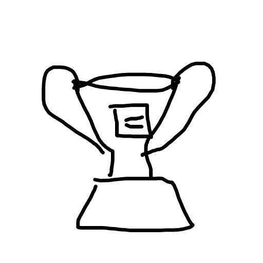 Trophy drawing by lili