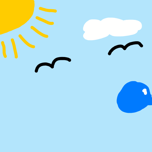Cloud drawing by SafiyyaJ