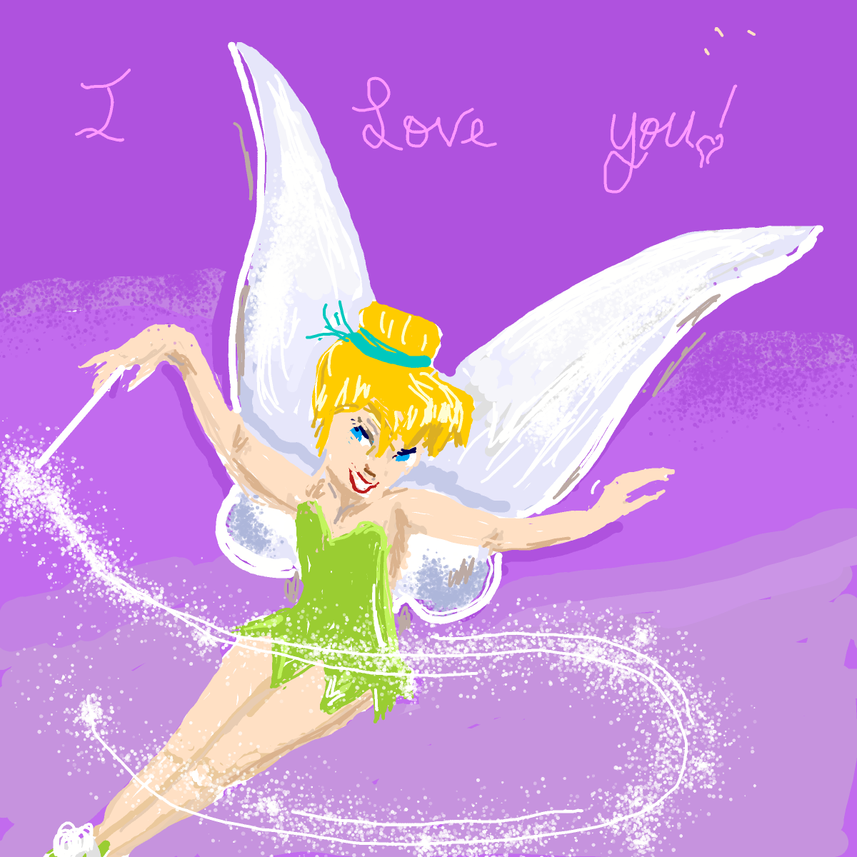 Tinker Bell drawing by manders