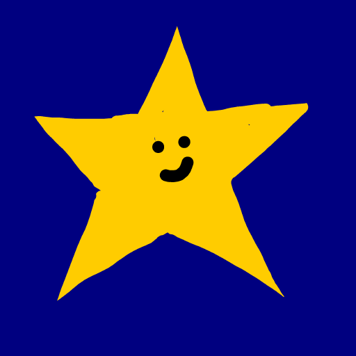 Star drawing by gummy squirm