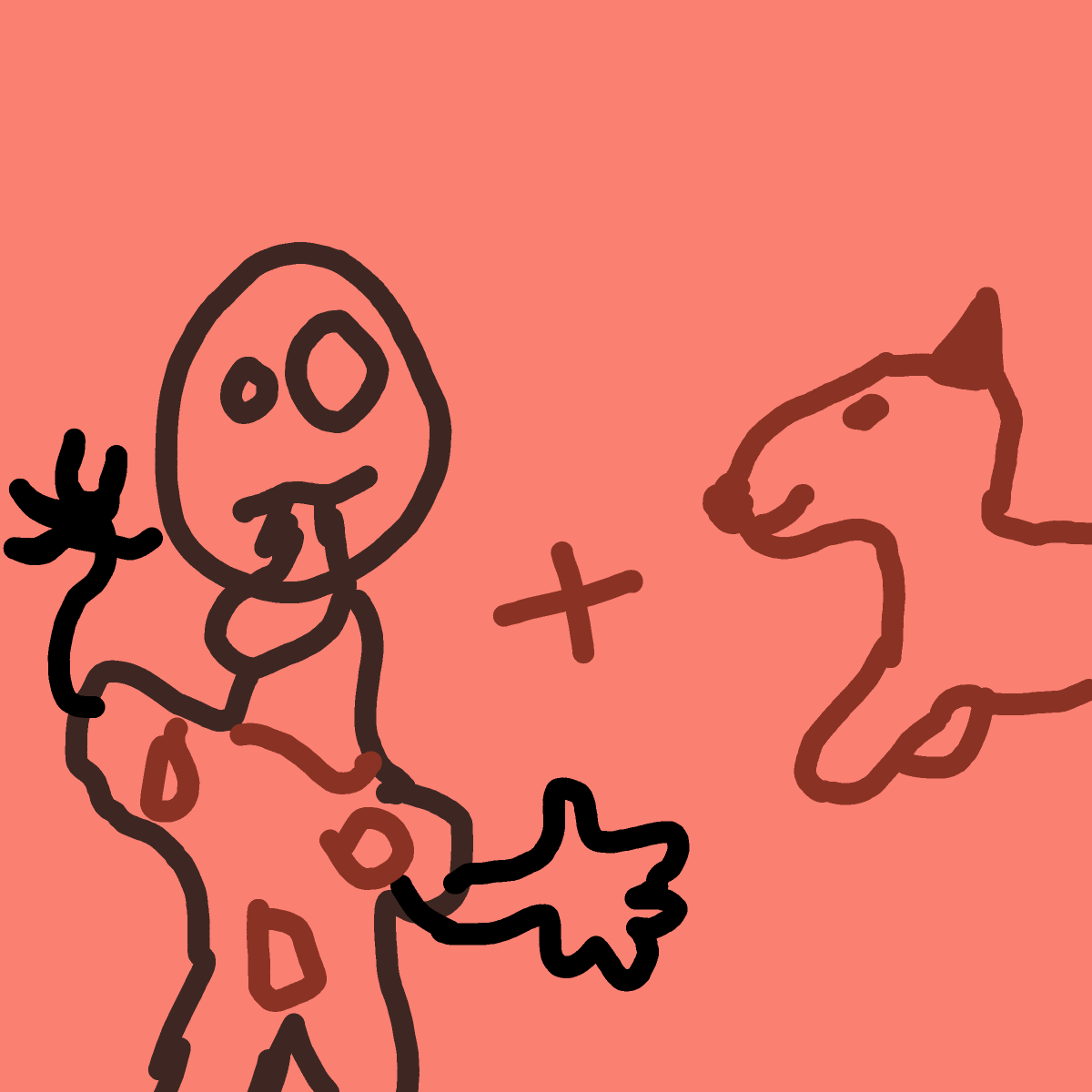 Zombie Dog drawing by SafiyyaJ