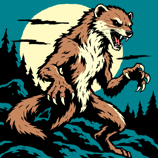 Weasel drawing by Guardianoflives