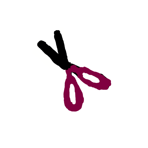 Scissors drawing by omega-soft-heart