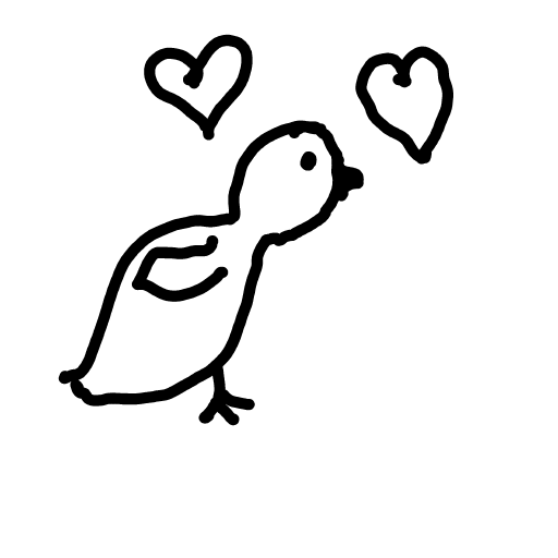 Lovebird drawing by mega-color-bard