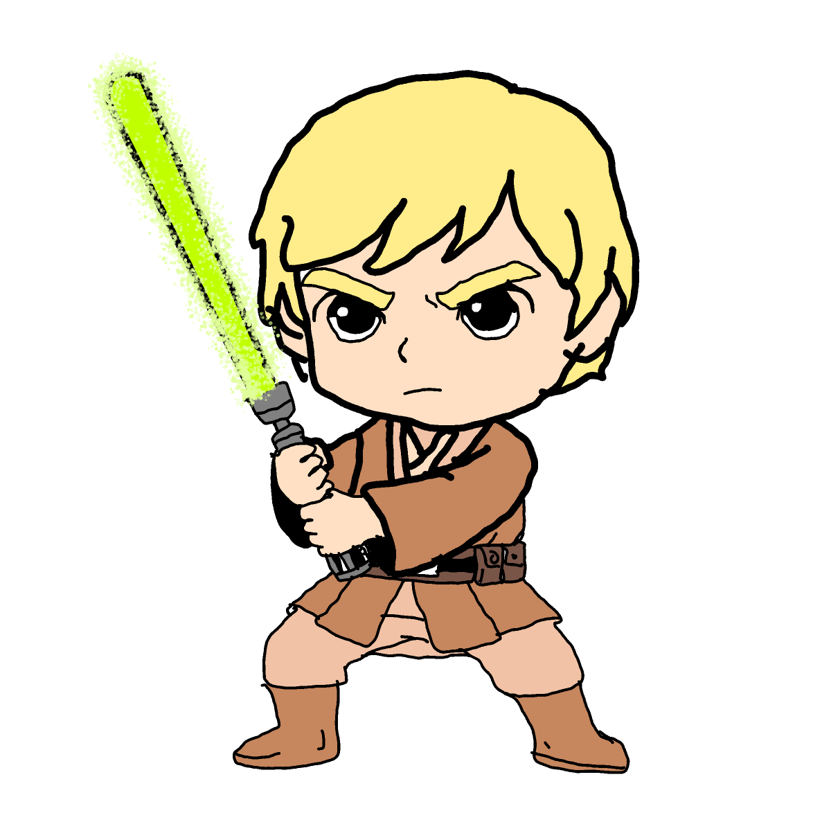 Jedi drawing by Guardianoflives