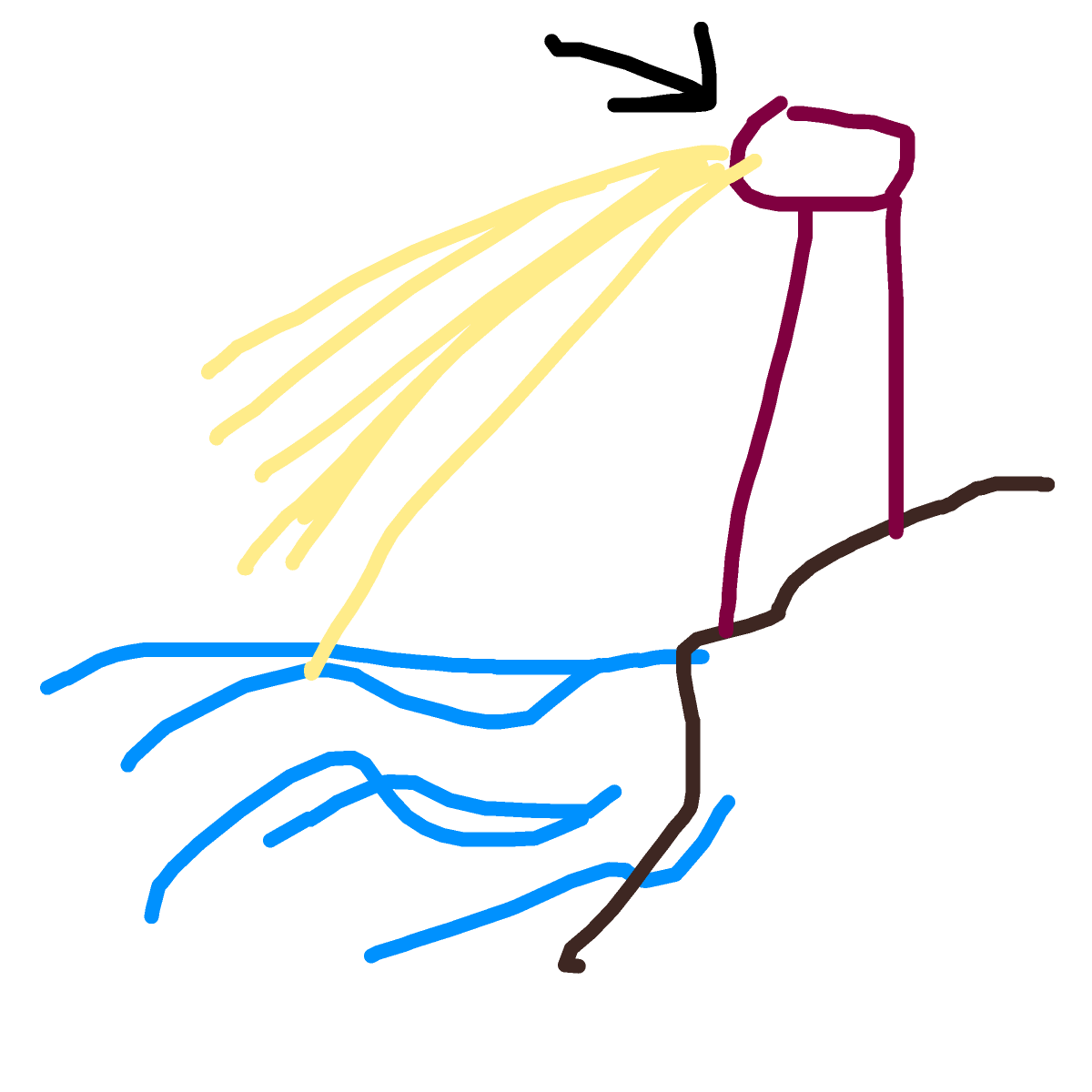 Lighthouse drawing by honey crisp