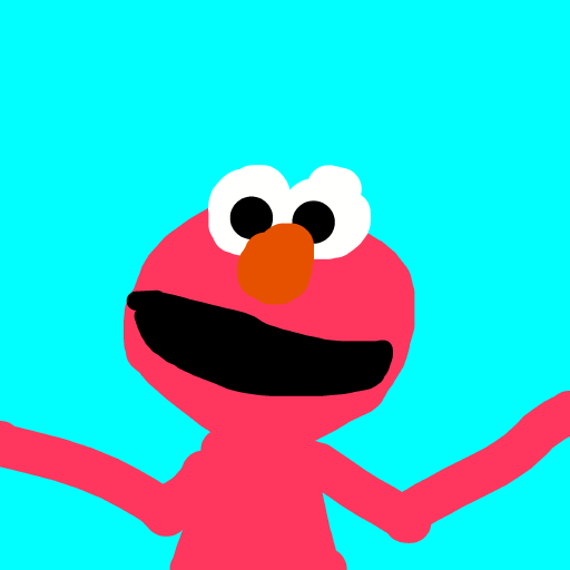 Elmo drawing by nice-draw-designer