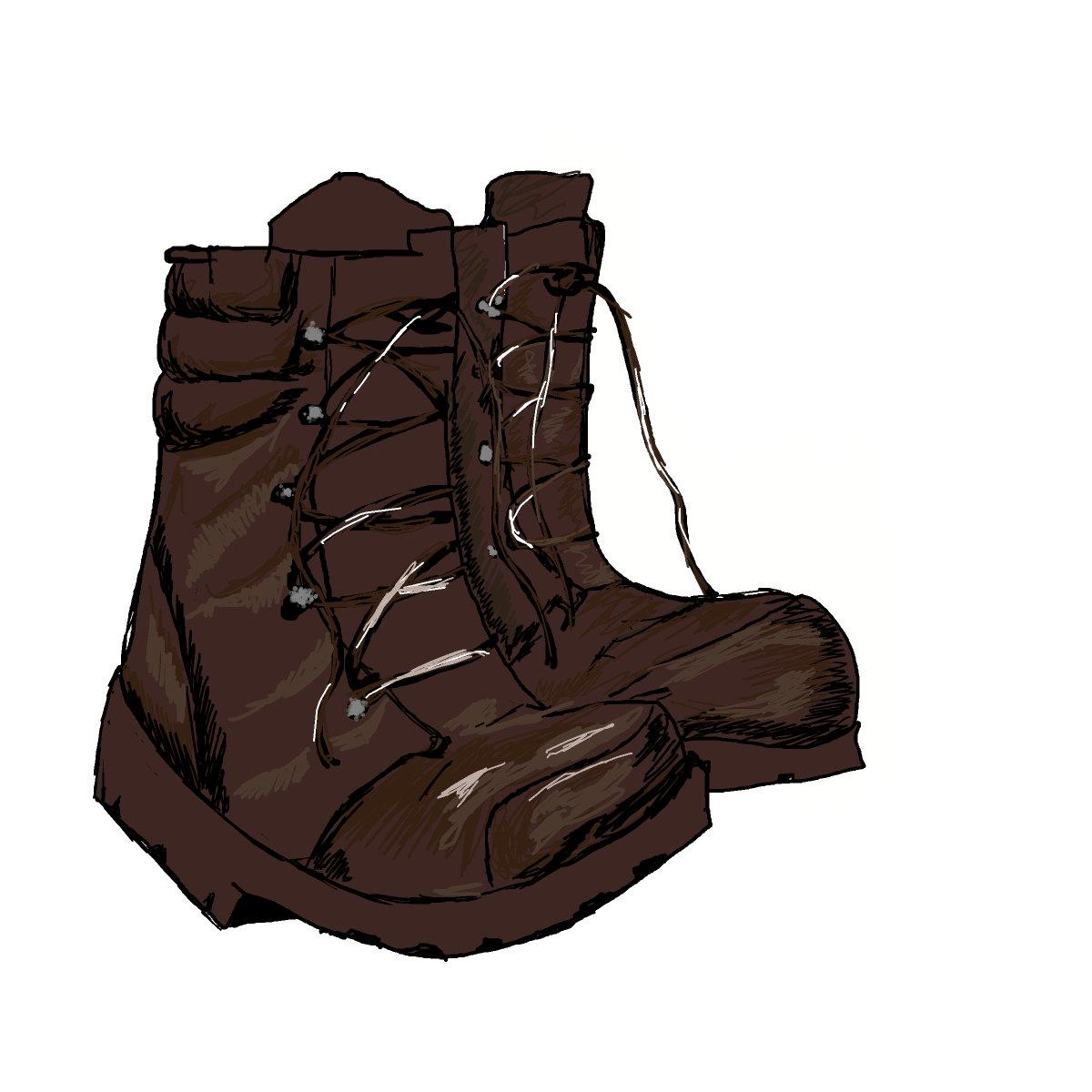 Boots drawing by nuchalant