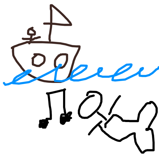 Siren drawing by juice