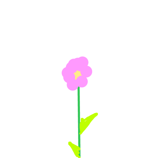 Flower drawing by zuzabarto