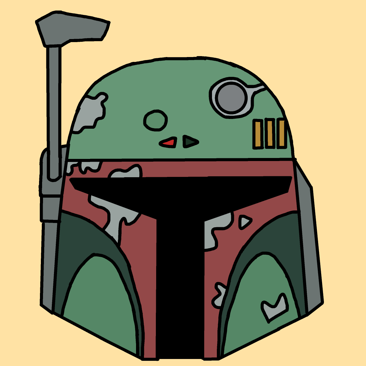 Boba Fett drawing by wethebambam