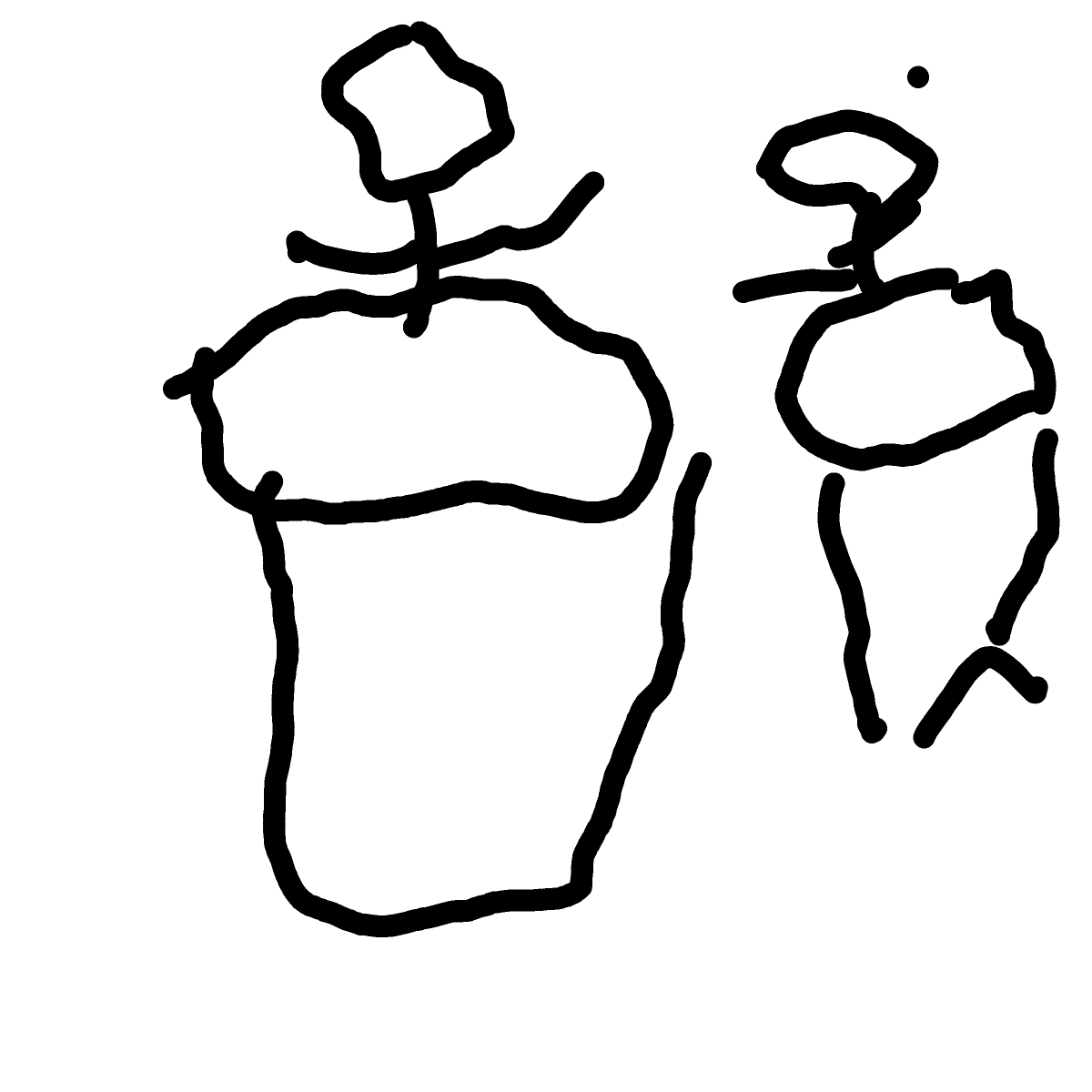 Bongos drawing by Santa Mij