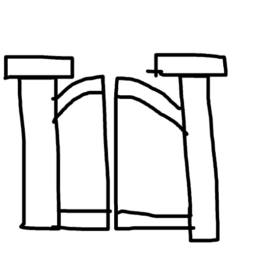 Gate drawing by mikestam195