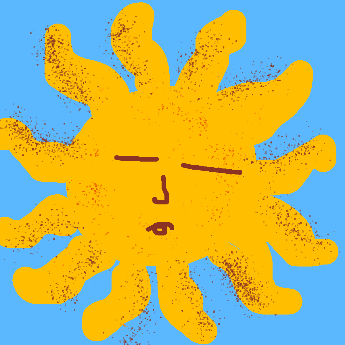 Sun drawing by krissywissy