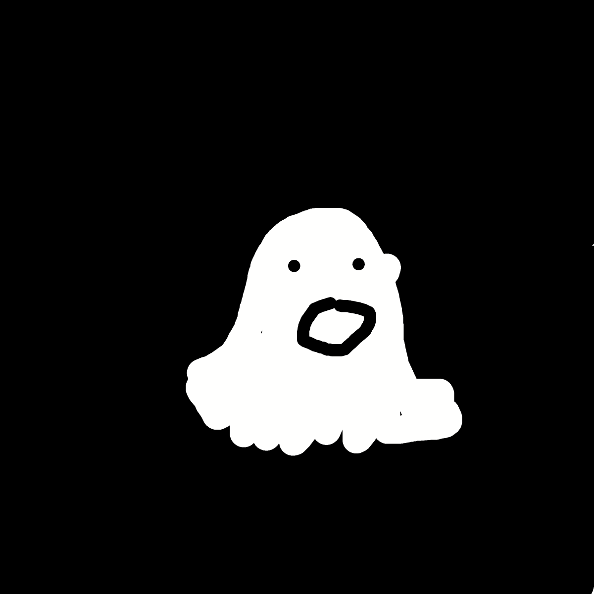 Ghost drawing by hades