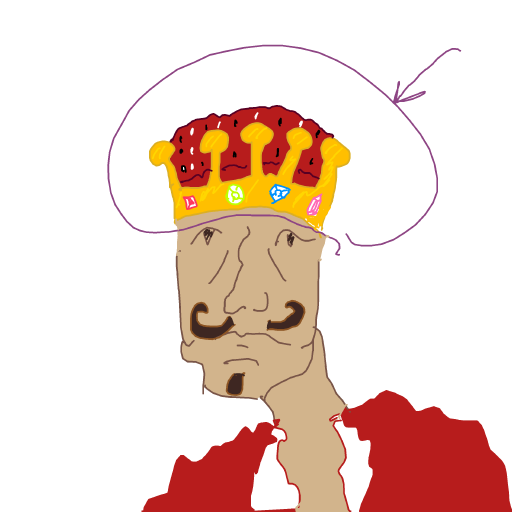 Crown drawing by godor