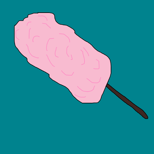 Cotton Candy drawing by krissywissy