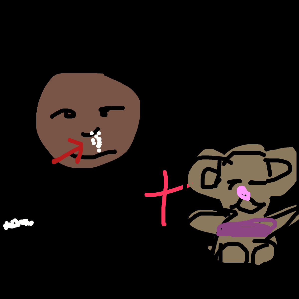 Cocaine Bear drawing by babitheartist