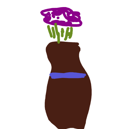 Vase drawing by Timmie